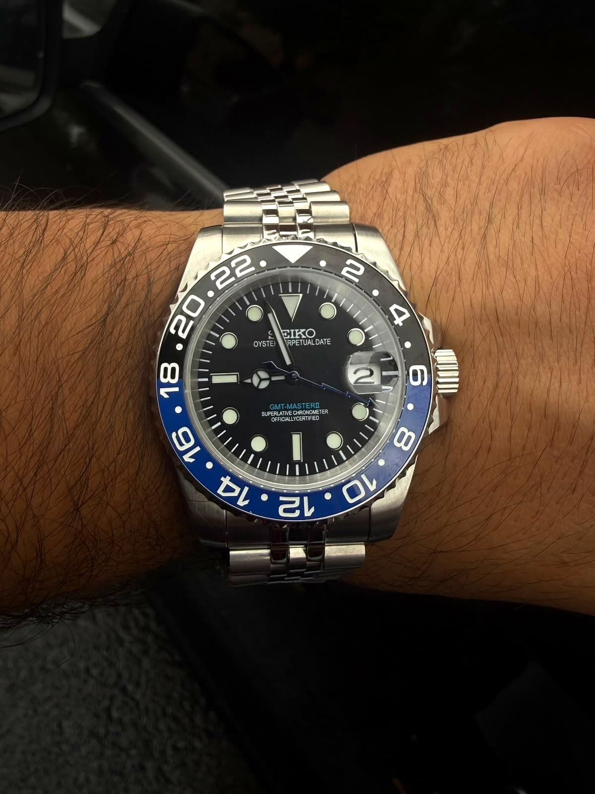 GMT Azul Negro