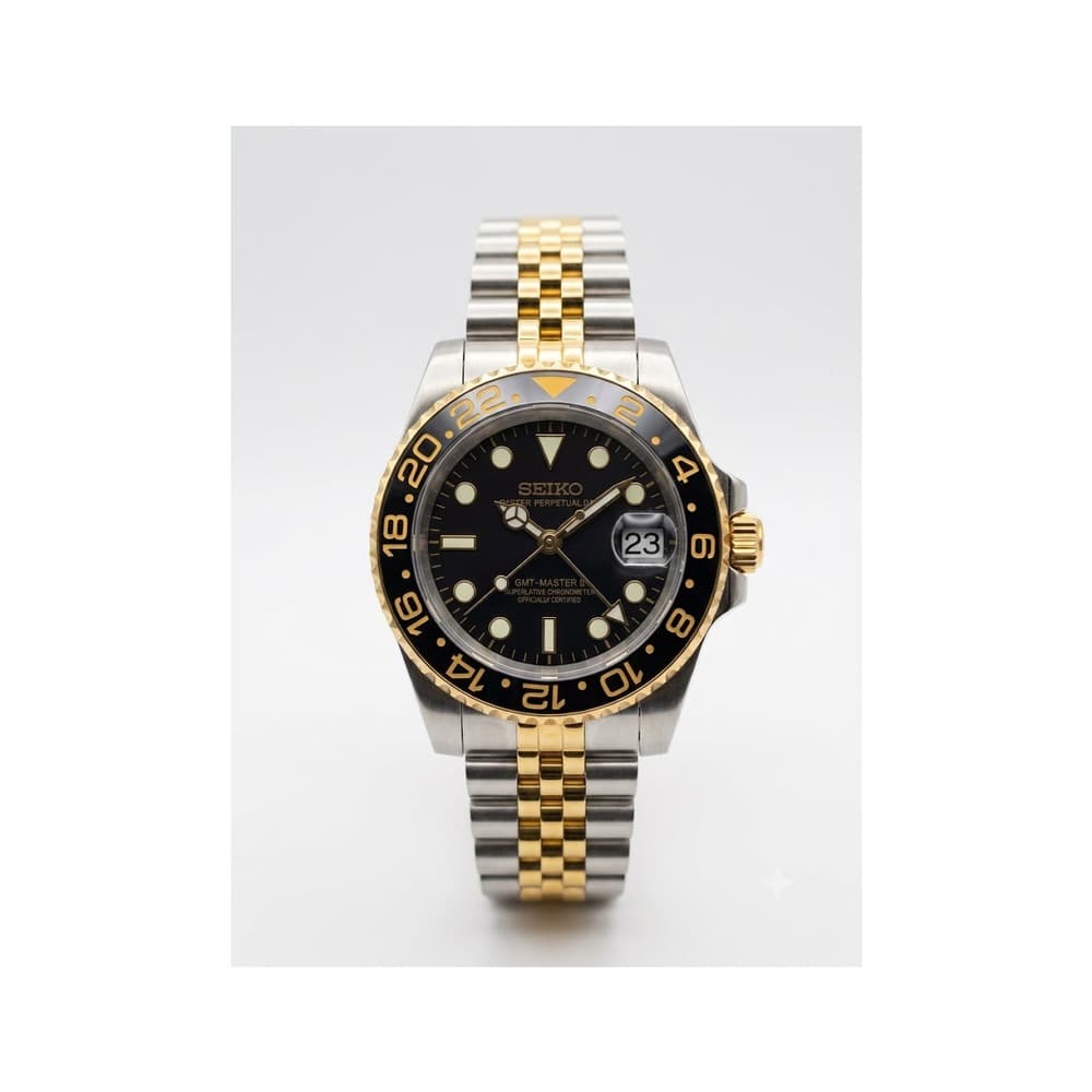 Buceo GMT Bicolor Oro — vista 1